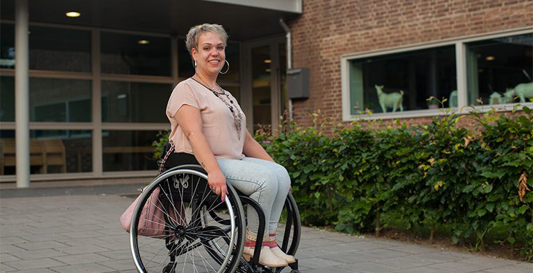Afvallen in een rolstoel? Miranda is hét voorbeeld!