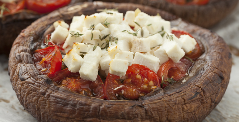 Cure4Life recept gevulde portobello