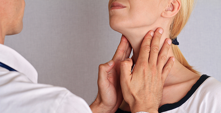 Niet kunnen afvallen door trage schildklier